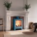 Ecosy+ Hampton 5 XL - Defra Approved - Eco Design Ready - Clearskies 5 - 5kw - 7 Year Guarantee - Woodburning Stove  "Cool Blue"